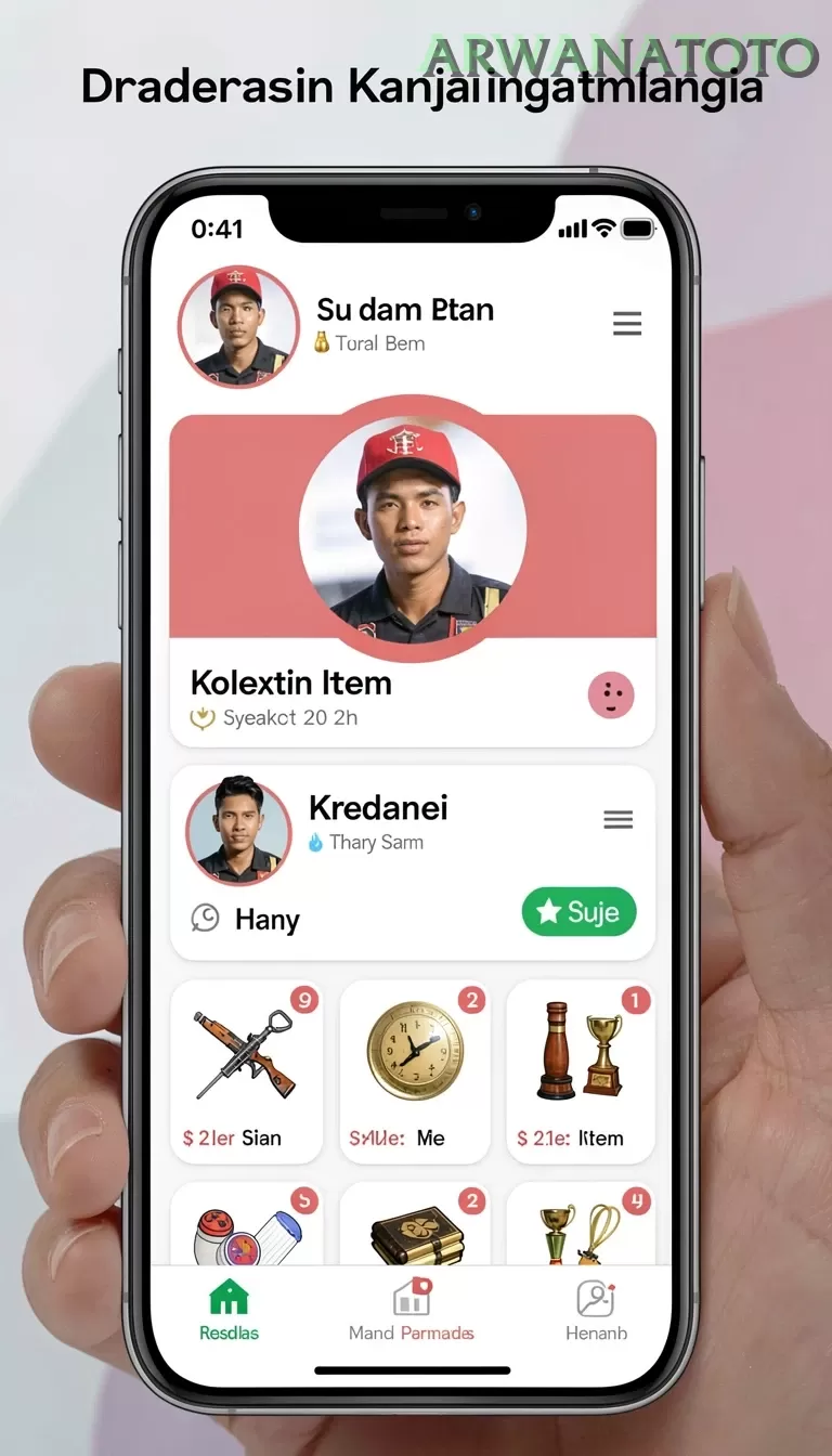 Cuplikan layar MPO76 — halaman utama