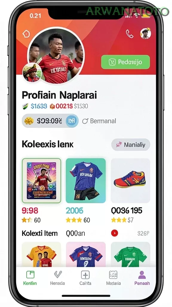 Cuplikan layar YOWESTOGEL — pengaturan akun